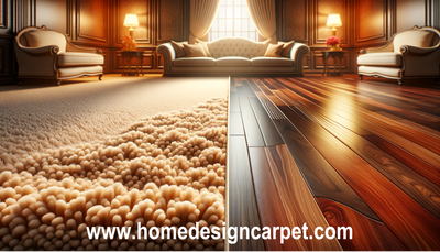 Is carpet cheaper than wood floors?